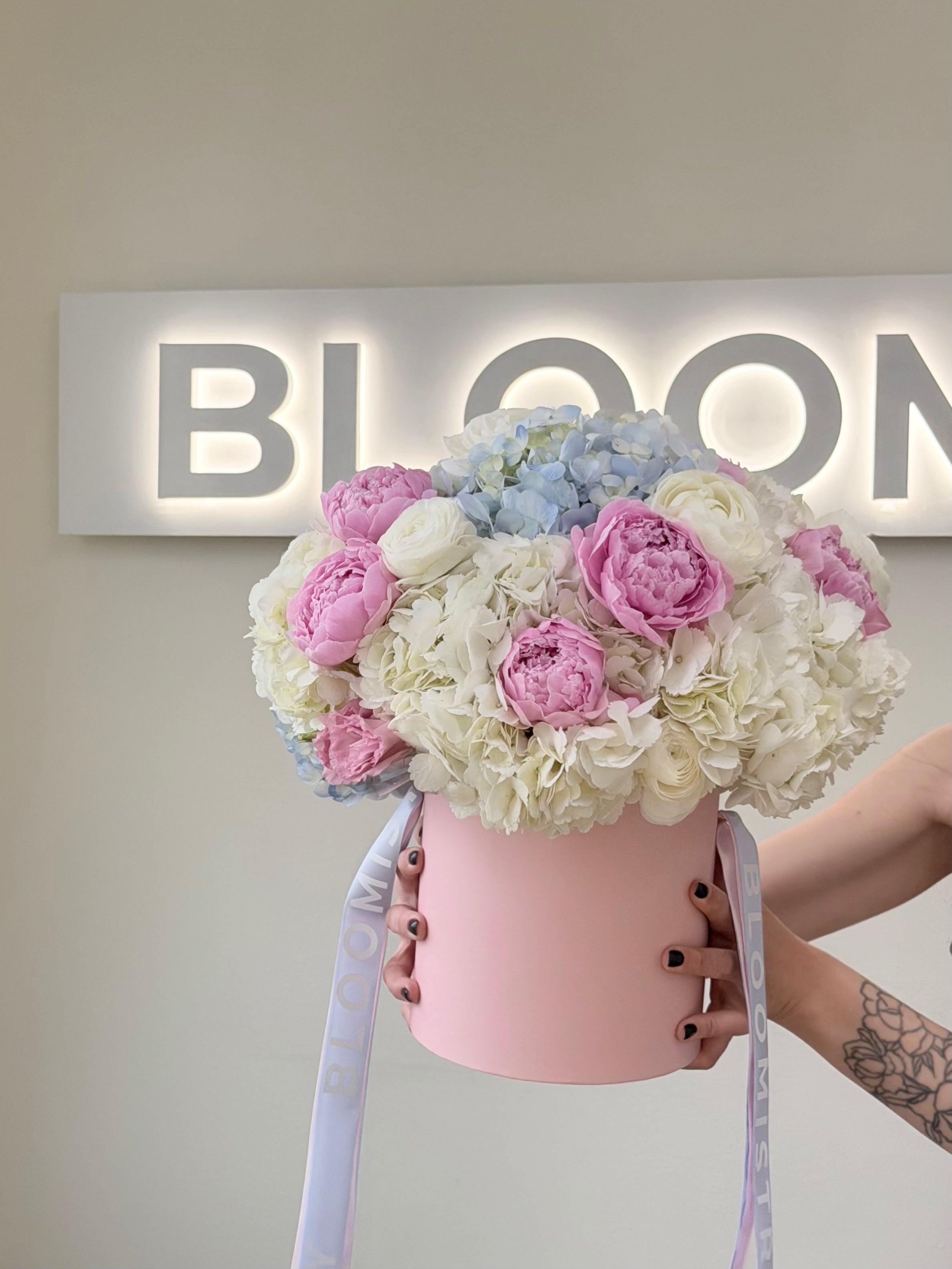 Blush & Blue Harmony