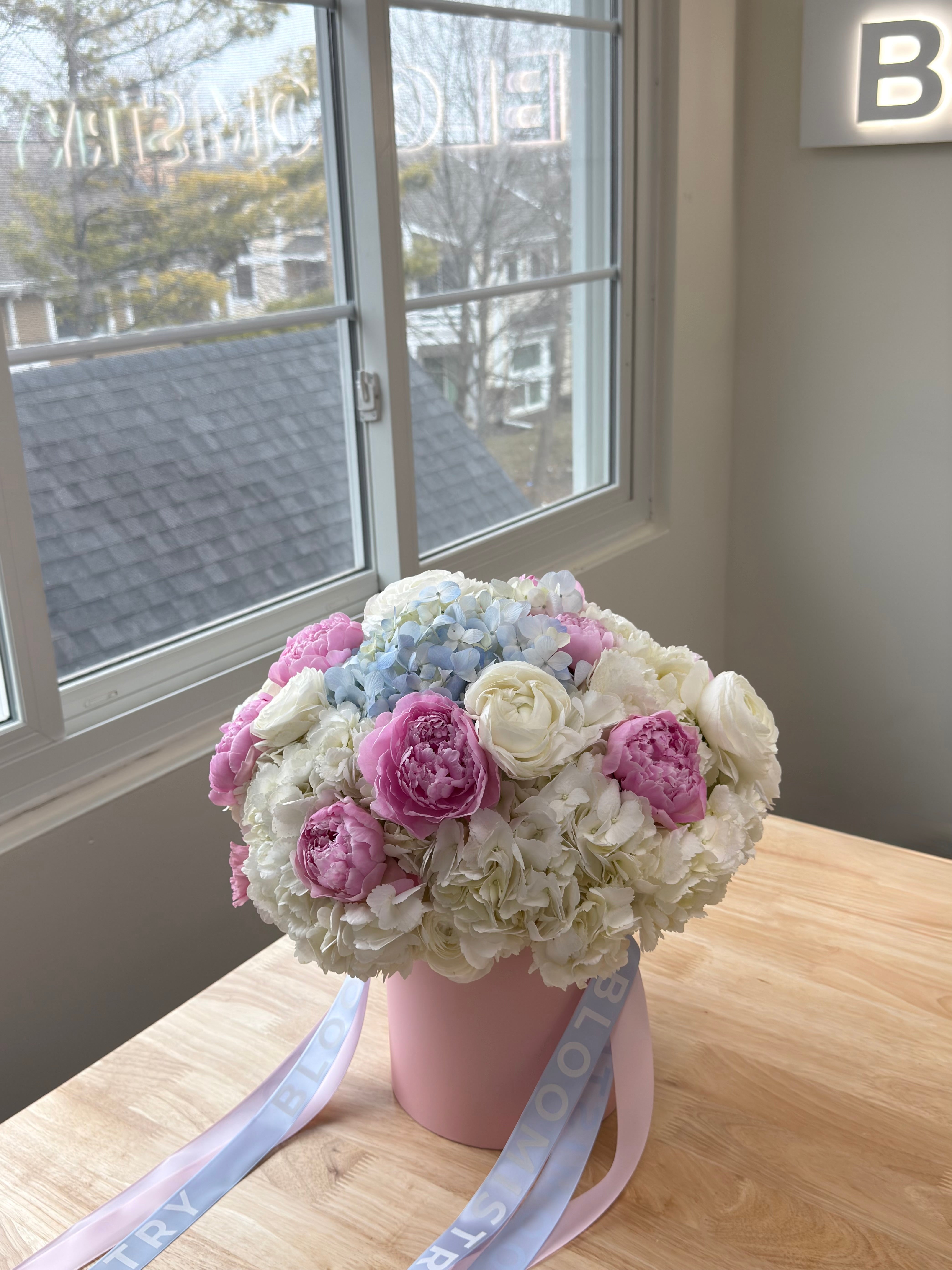 Blush & Blue Harmony