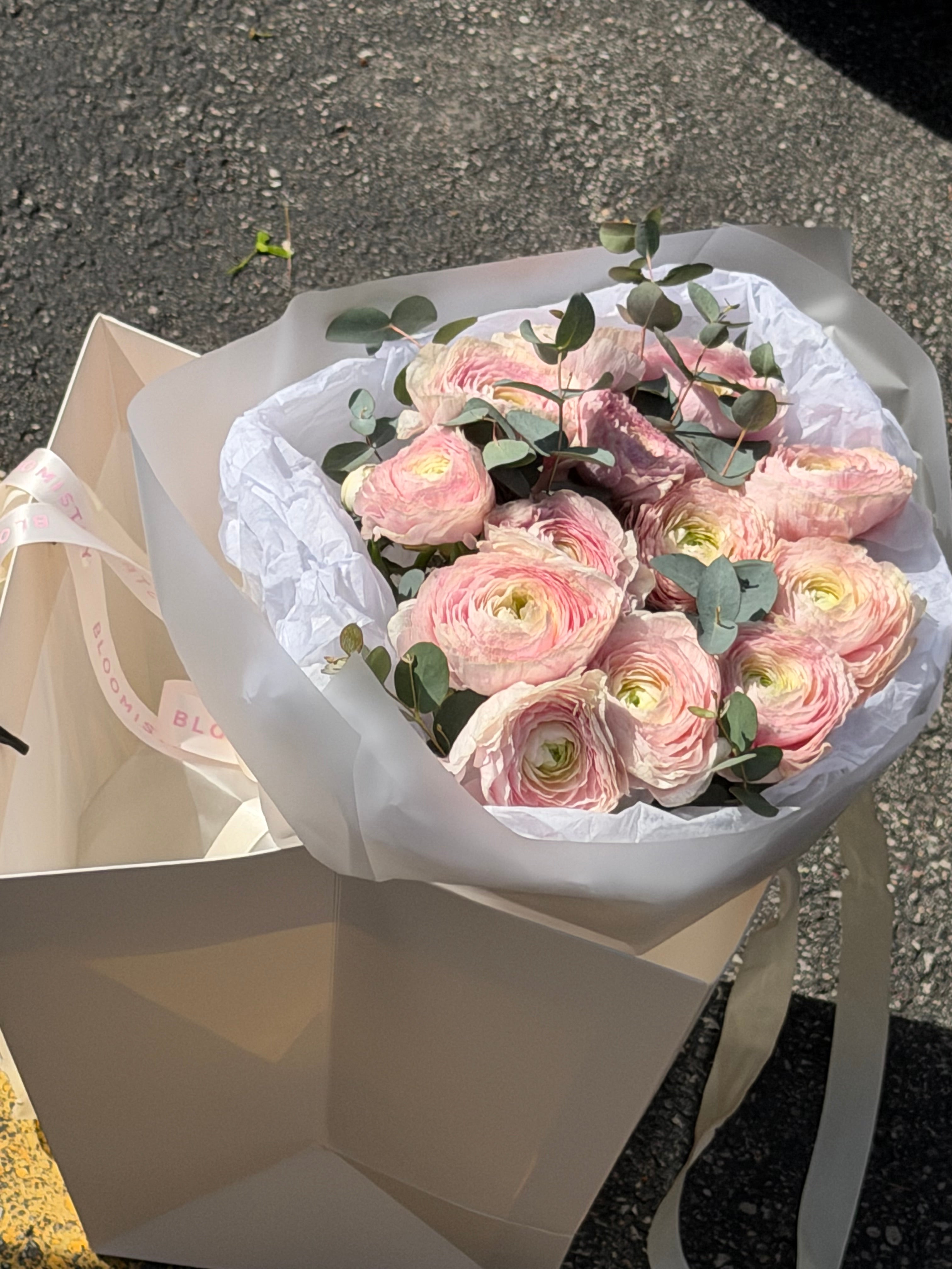 Pink Velvet Ranunculus